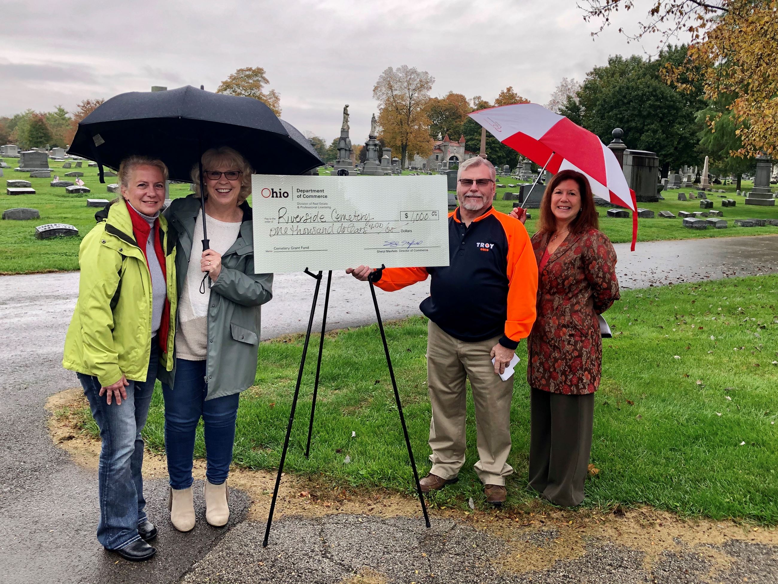 Cemetery Grant Award